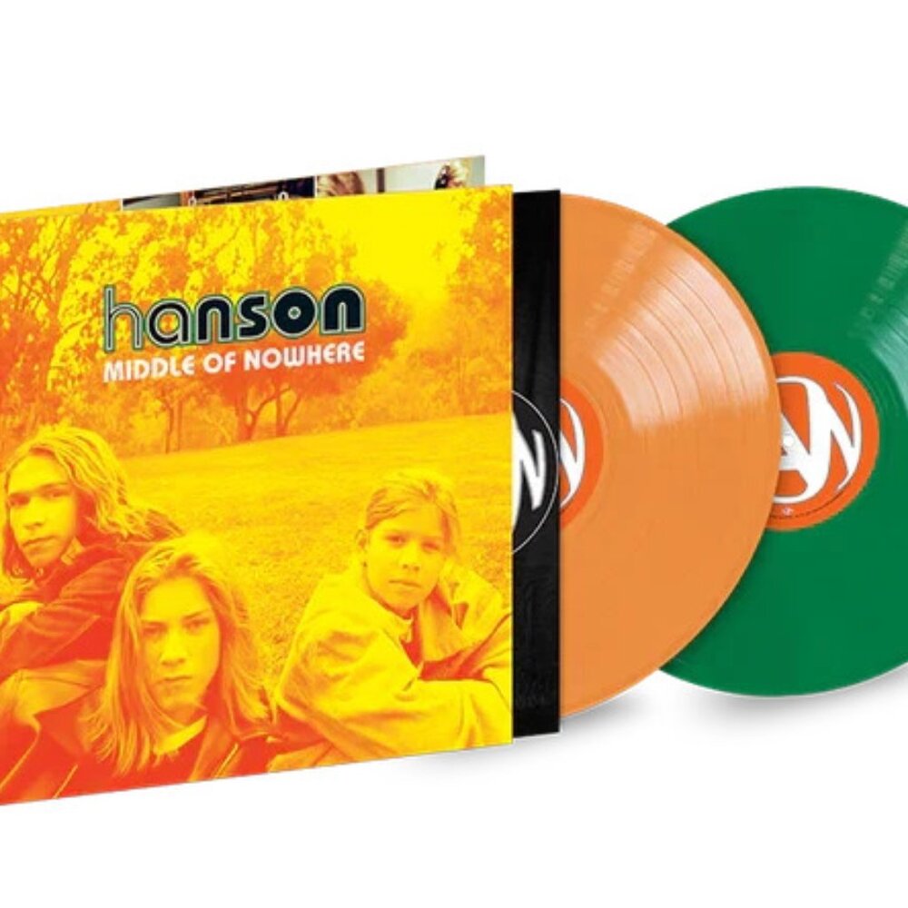 Hanson Middle Of Nowhere 2-LP ~ Limited Edition Colored Vinyl ~ New/Sealed!